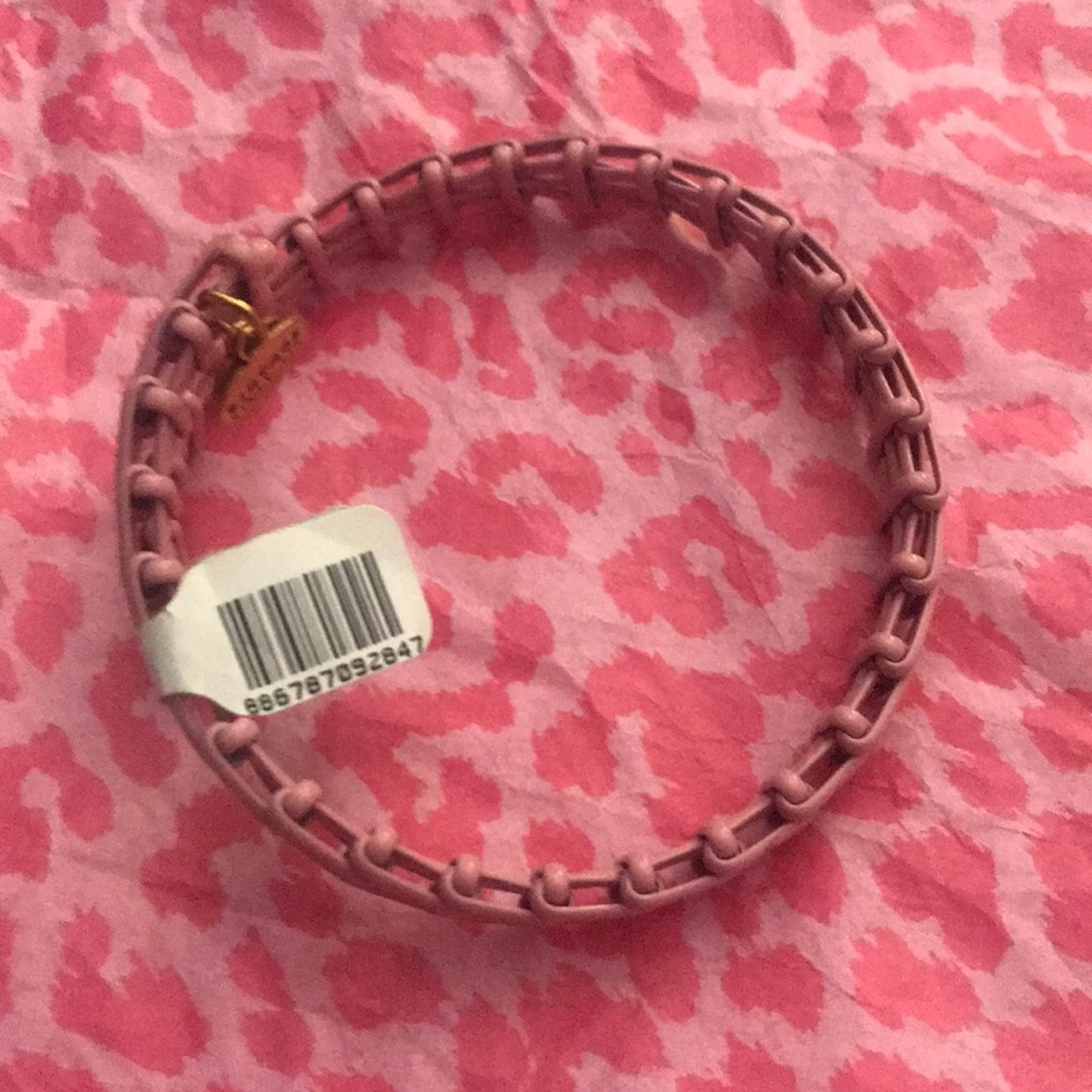 Alex and Ani Gypsy 66 Wrap Peony pink bracelet